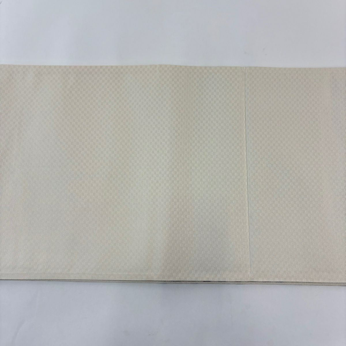 【美品】 袋帶 名品級 大和 松樹竹子梅花 波 金絲 金金箔 奶油 六通 純蠶絲