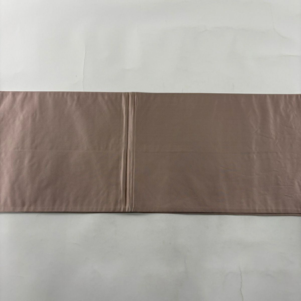袋帶 秀品級 關西仕立 雜松樹 萬壽菊花 金金箔 唐織 薄小豆 六通 純蠶絲