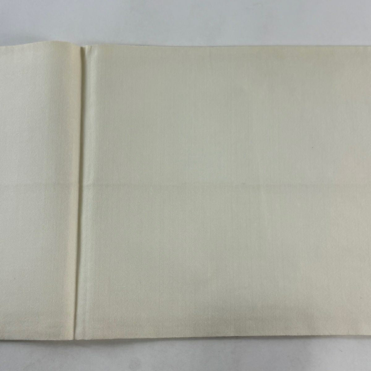 【美品】 袋帶 秀品級 夏帶 雪輪 花 金絲 奶油 六通 純蠶絲