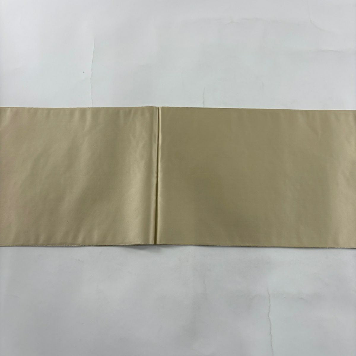 【美品】 袋帶 秀品級 關西仕立 雋雅 櫻花 草花紋紋 金銀彩 金金箔 奶油色 六通 純蠶絲