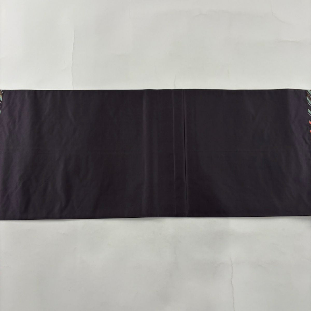 【美品】 袋帶 秀品級 振袖禮服禮服用 梅花 波 金金箔 唐織 焦茶 六通 純蠶絲