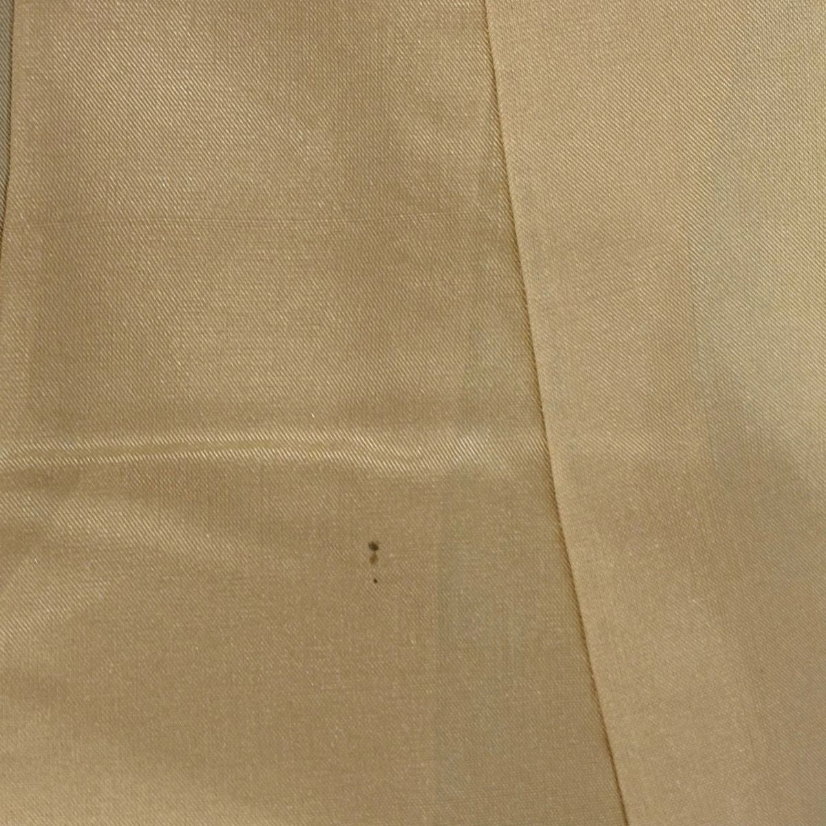 振袖禮服 身長158cm 袖長65.5cm M 雙層 鴛鴦 草花紋紋 茶紫 純蠶絲 秀品級
