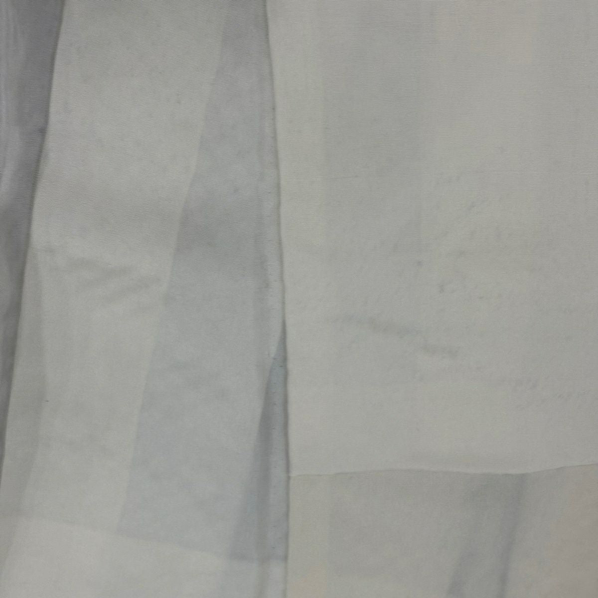 【美品】 小紋 身長160cm 袖長65cm M 雙層 總絞染 黑 純蠶絲 秀品級
