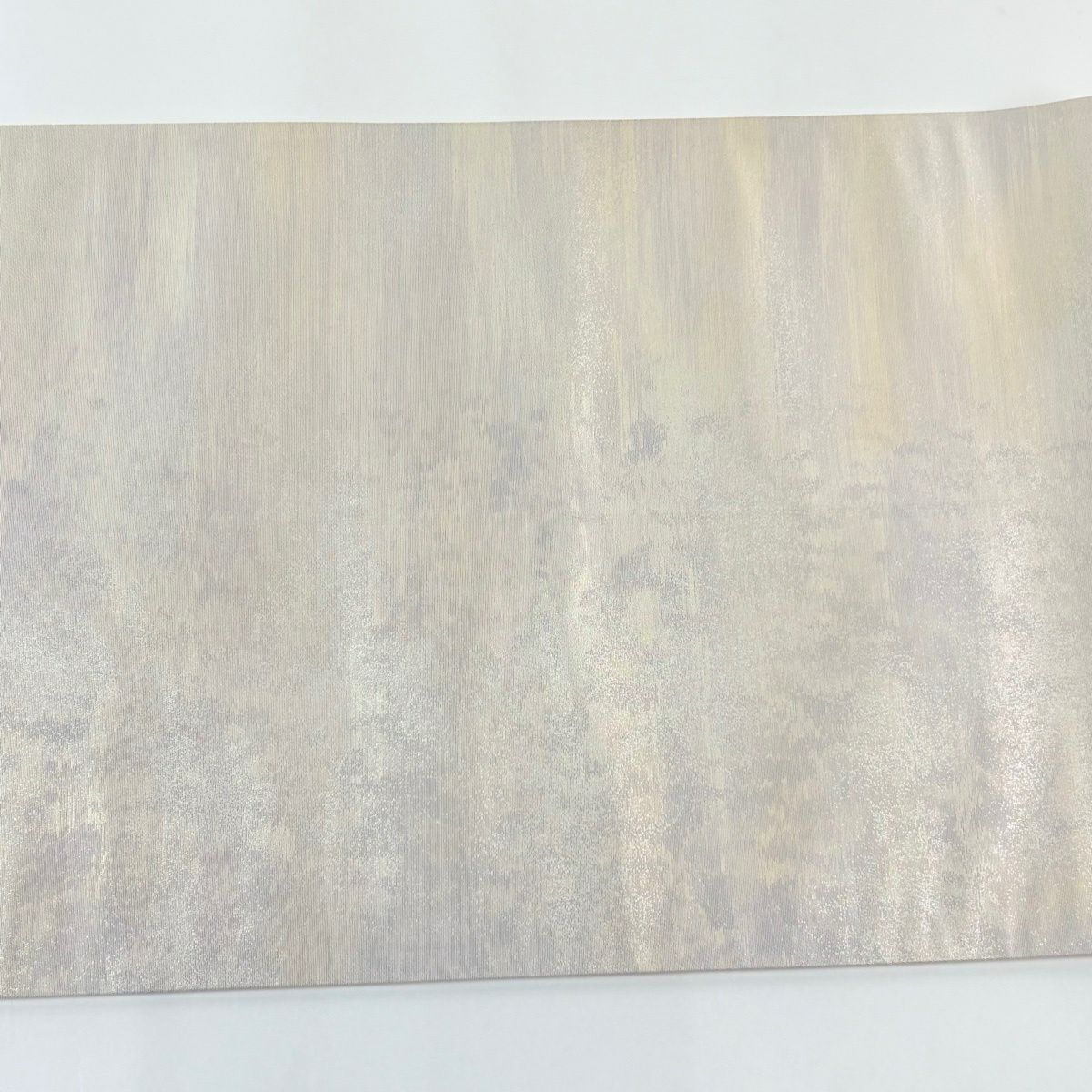 袋帶 秀品級 附落款 霞 金金箔 米色 六通 純蠶絲