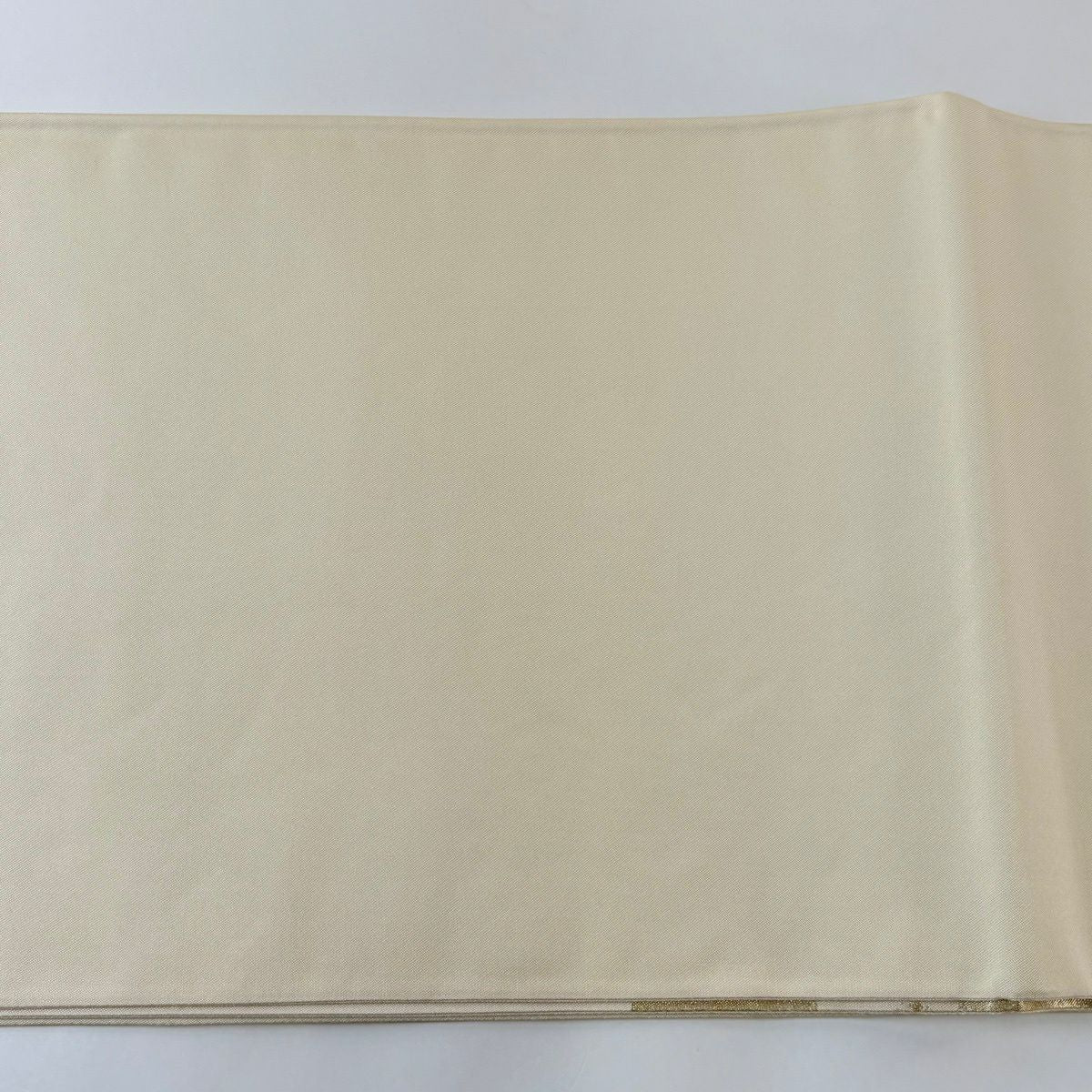 【美品】 袋帶 秀品級 金金箔散佈 金銀絲 金色 六通 純蠶絲