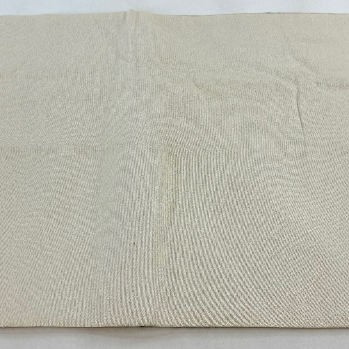 袋帶 秀品級 平蠶絲錦 霞 乳白色 六通 純蠶絲