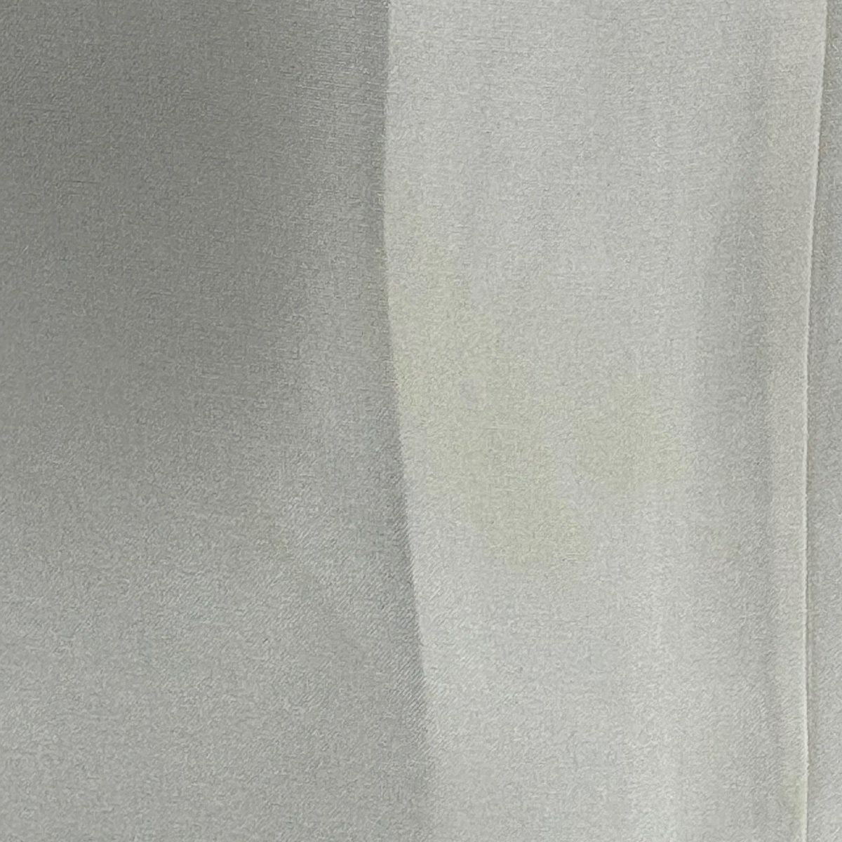 訪問服 身長161.5cm 袖長67cm M 雙層 風景 波 辨染 漸層 灰綠 純蠶絲 秀品級