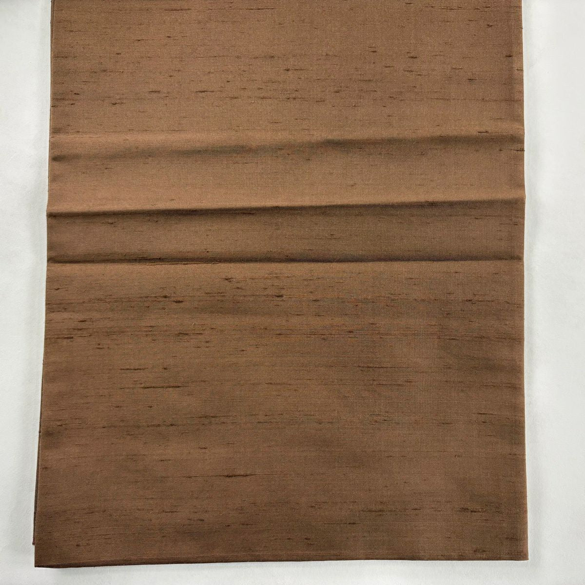 【美品】 袋帶 秀品級 紬織織 華紋 桧扇子 汕頭刺繡 漸層 茶 お太鼓圖案 純蠶絲