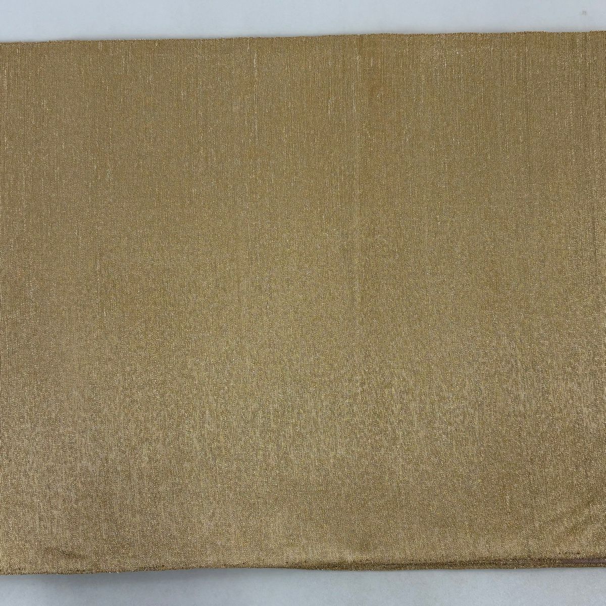 【美品】 袋帶 秀品級 枝梅花 道長取 金銀線 淺橙色 大鼓圖案 純蠶絲