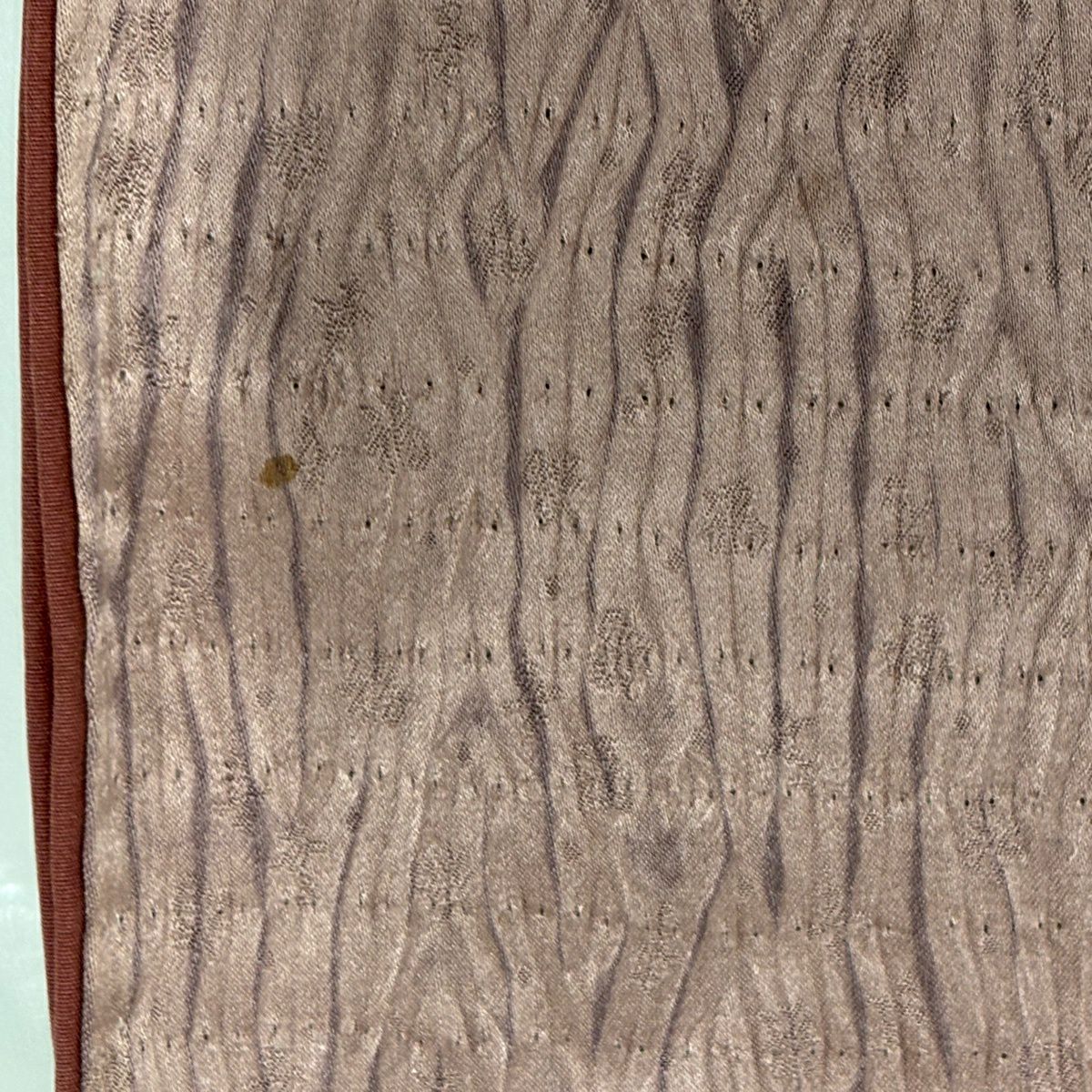 付下 身長160.5cm 袖長66cm M 雙層 寶物滿載 刺繡 絞染 粉紅 純蠶絲 優品級