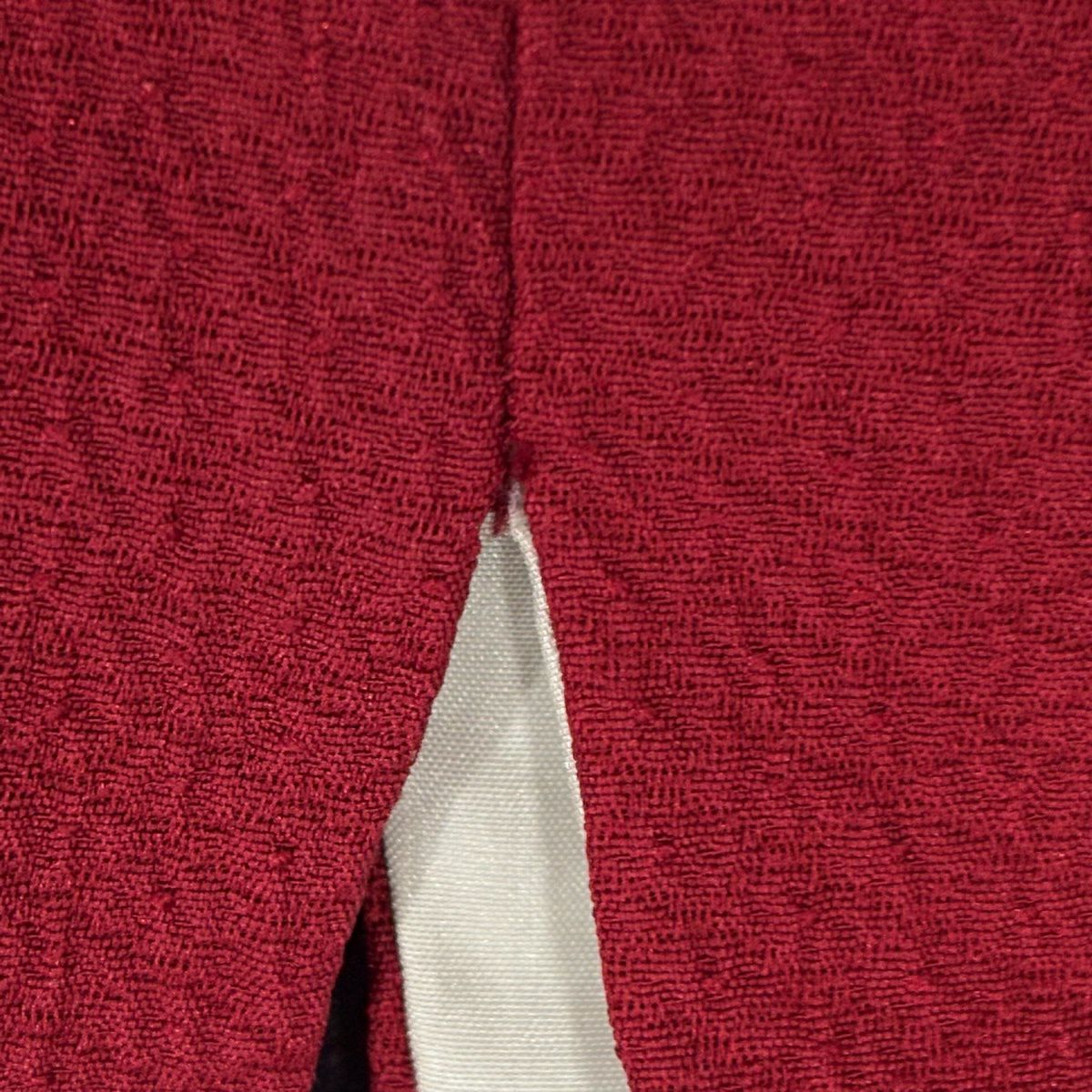 【美品】振袖禮服 身長158cm 袖長67cm M 雙層 牡丹 松樹竹子梅花 金銀彩 深紅 純蠶絲 優品級