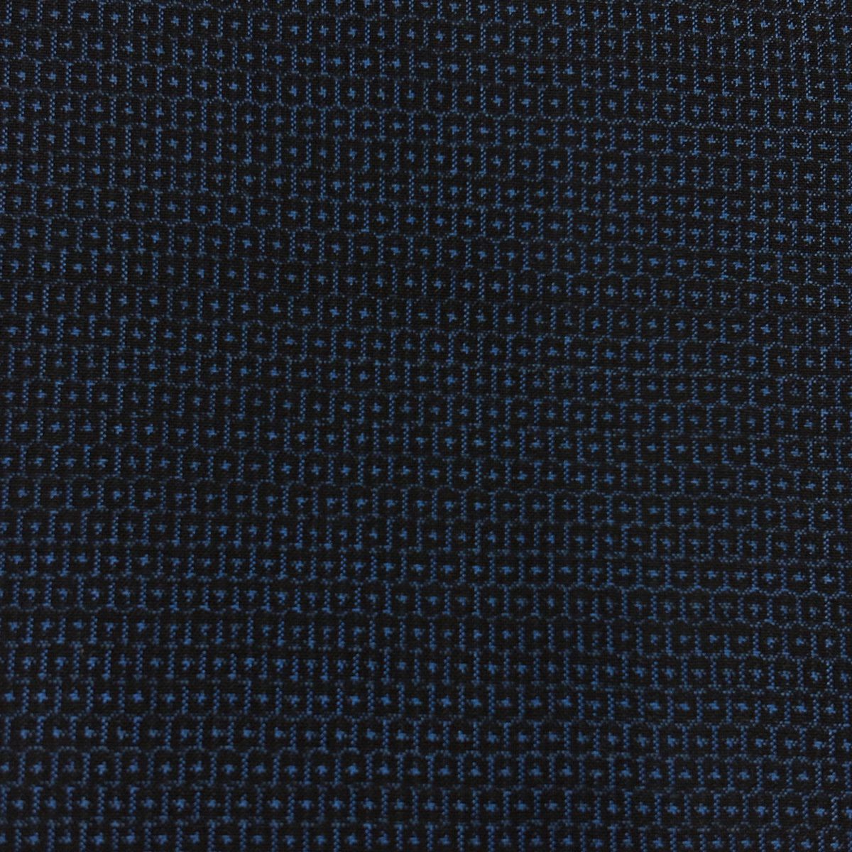 【美品】 紬織織 身長165.5cm 袖長65.5cm M 雙層 套裝 龜甲絣 深藍 純蠶絲 優品級