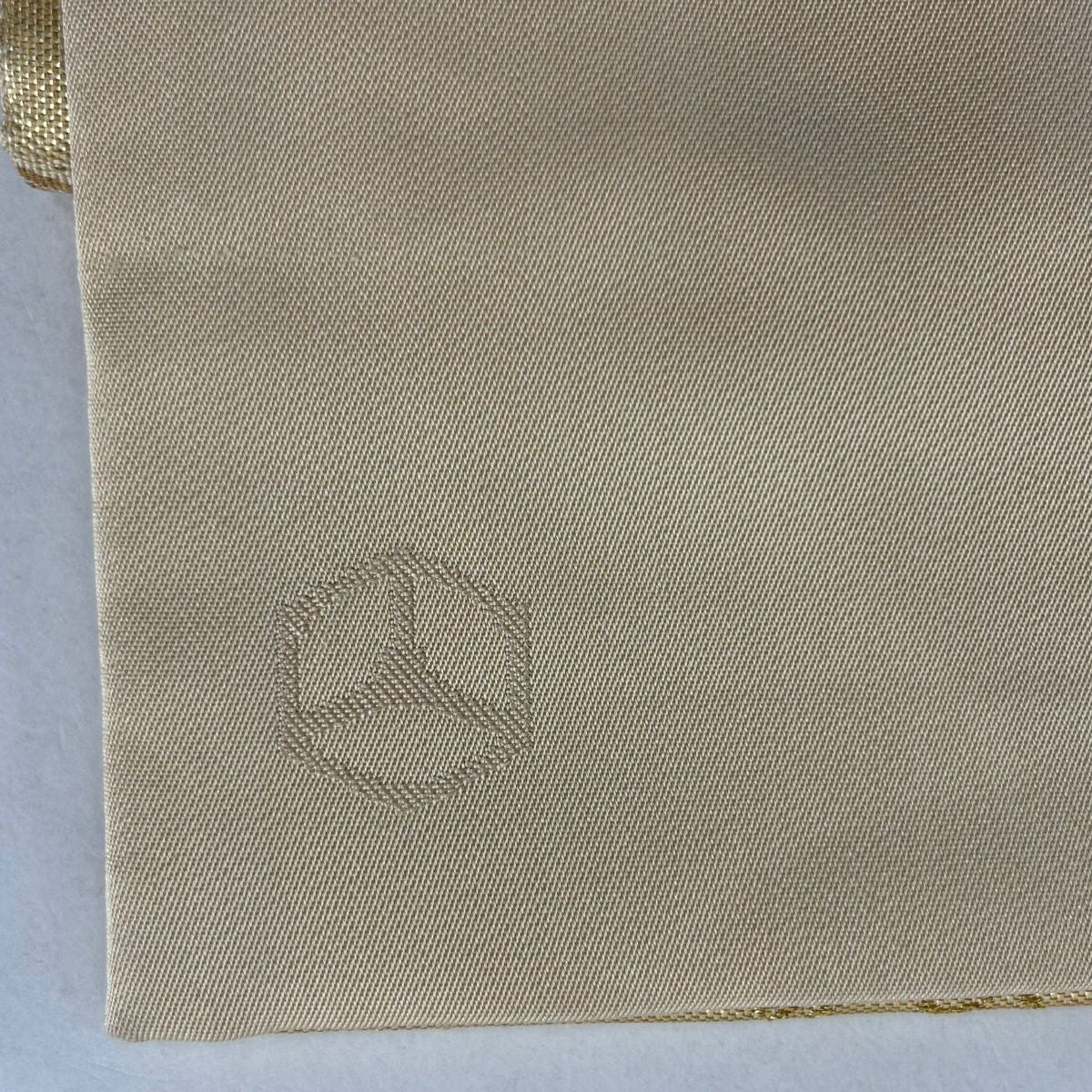 【美品】 袋帶 秀品級 山城機業店 平安雅韻集 金絲 金金箔 金 六通 純蠶絲