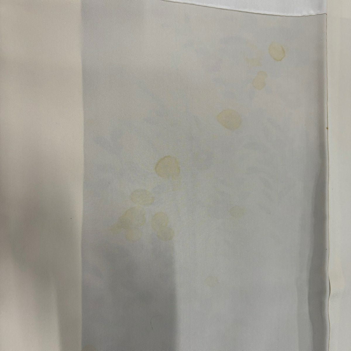 訪問服 身長152cm 袖長63.5cm S 雙層 菊花 桔梗 金銀彩 漸層 淺茶 純蠶絲 優品級