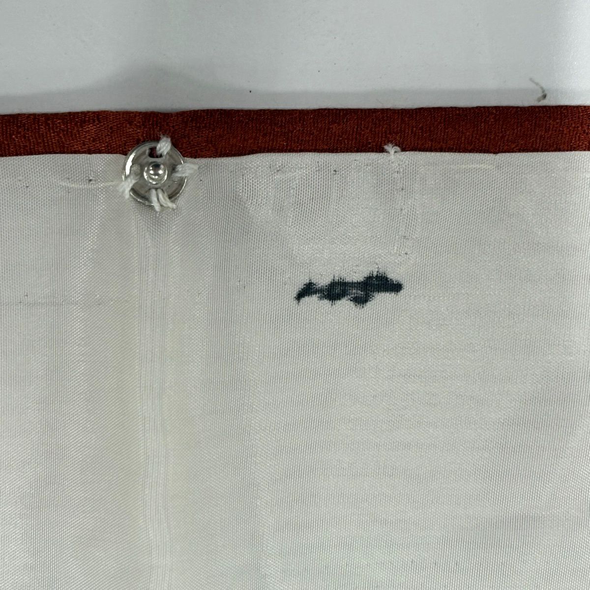 振袖禮服 身長163.5cm 袖長65cm M 雙層 枝梅花 松樹皮菱 金絲 金銀彩 黃土 純蠶絲 秀品級