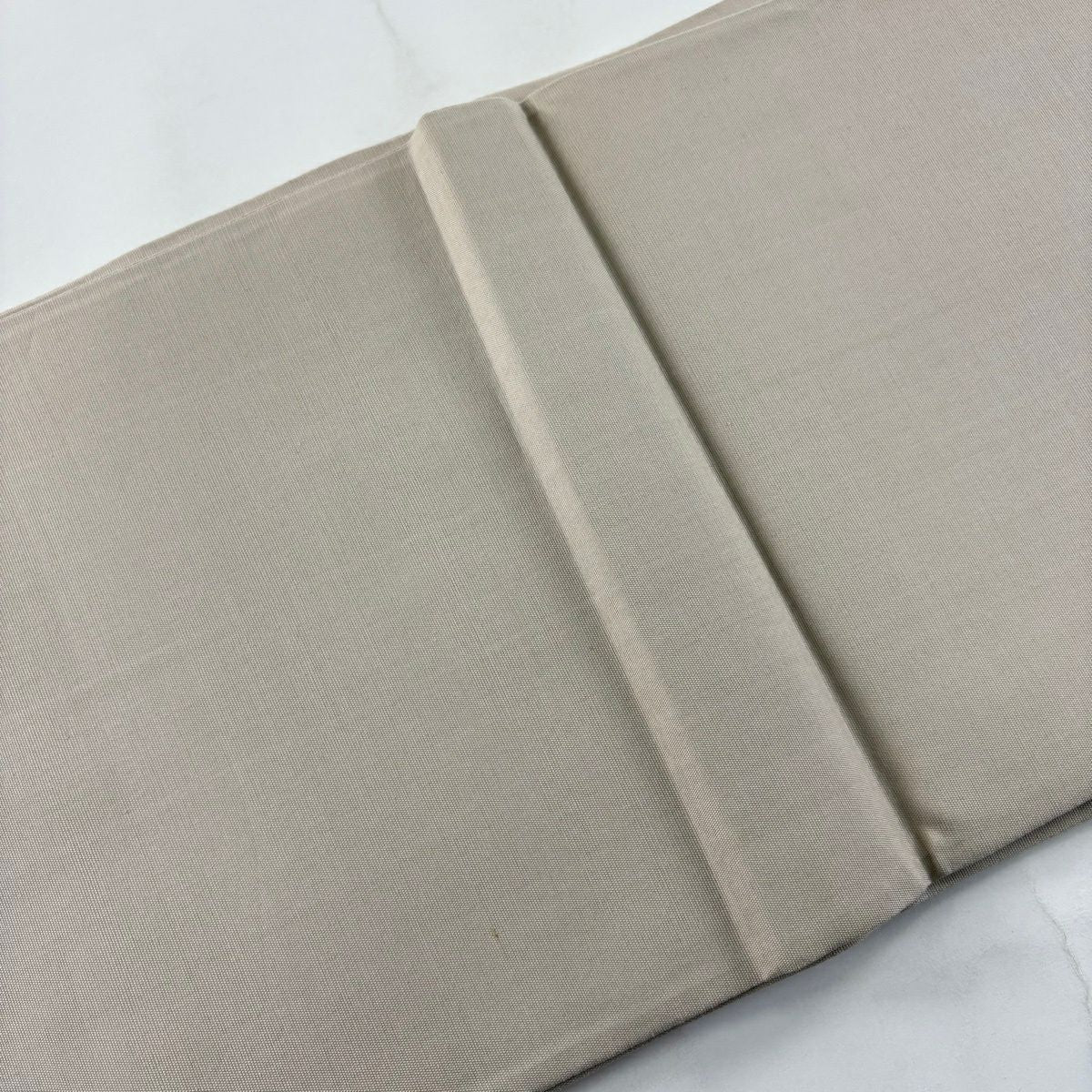 【美品】 袋帶 秀品級 七寶紋 麻葉 刺繡 薄茶 純蠶絲 お太鼓柄