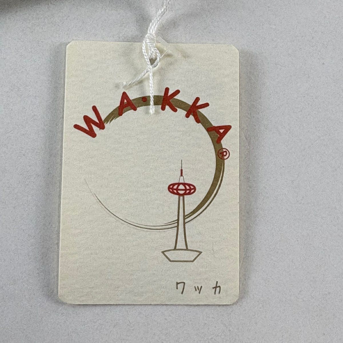 【美品】半幅帶 逸品級 WA・KKA 貓 建築 ぼかし 鶯色 純蠶絲
