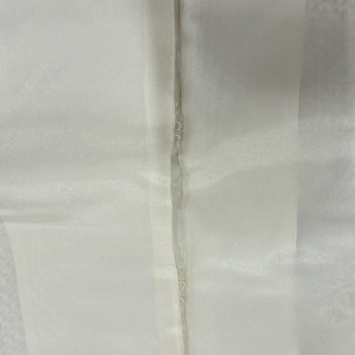 訪問服 身長160cm 袖長62.5cm S 雙層 辻花染 七寶紋 金彩裝飾 紫 純蠶絲 秀品級
