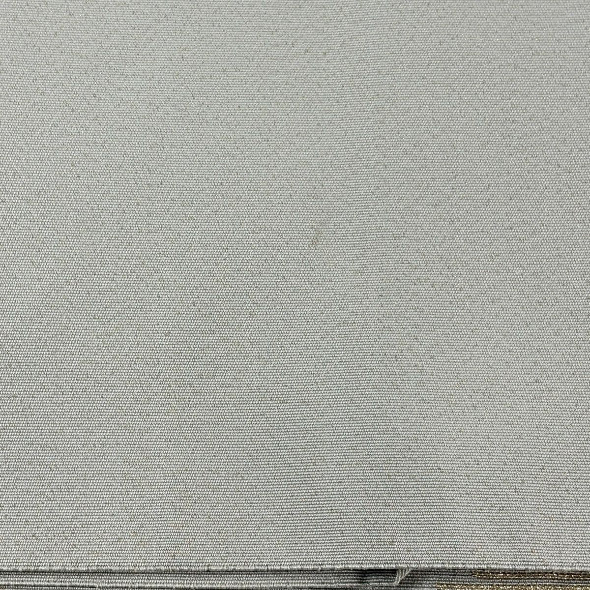 【美品】 名古屋帶 秀品級 八寸名古屋帶 松樹葉仕立 若松樹 梅花 金糸 灰綠 純蠶絲