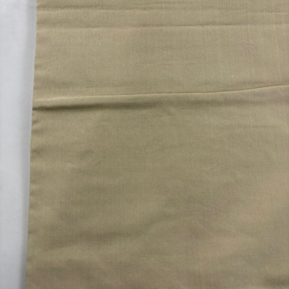 【美品】 名古屋帶 秀品級 牡丹 霞 金銀彩 米色 純蠶絲