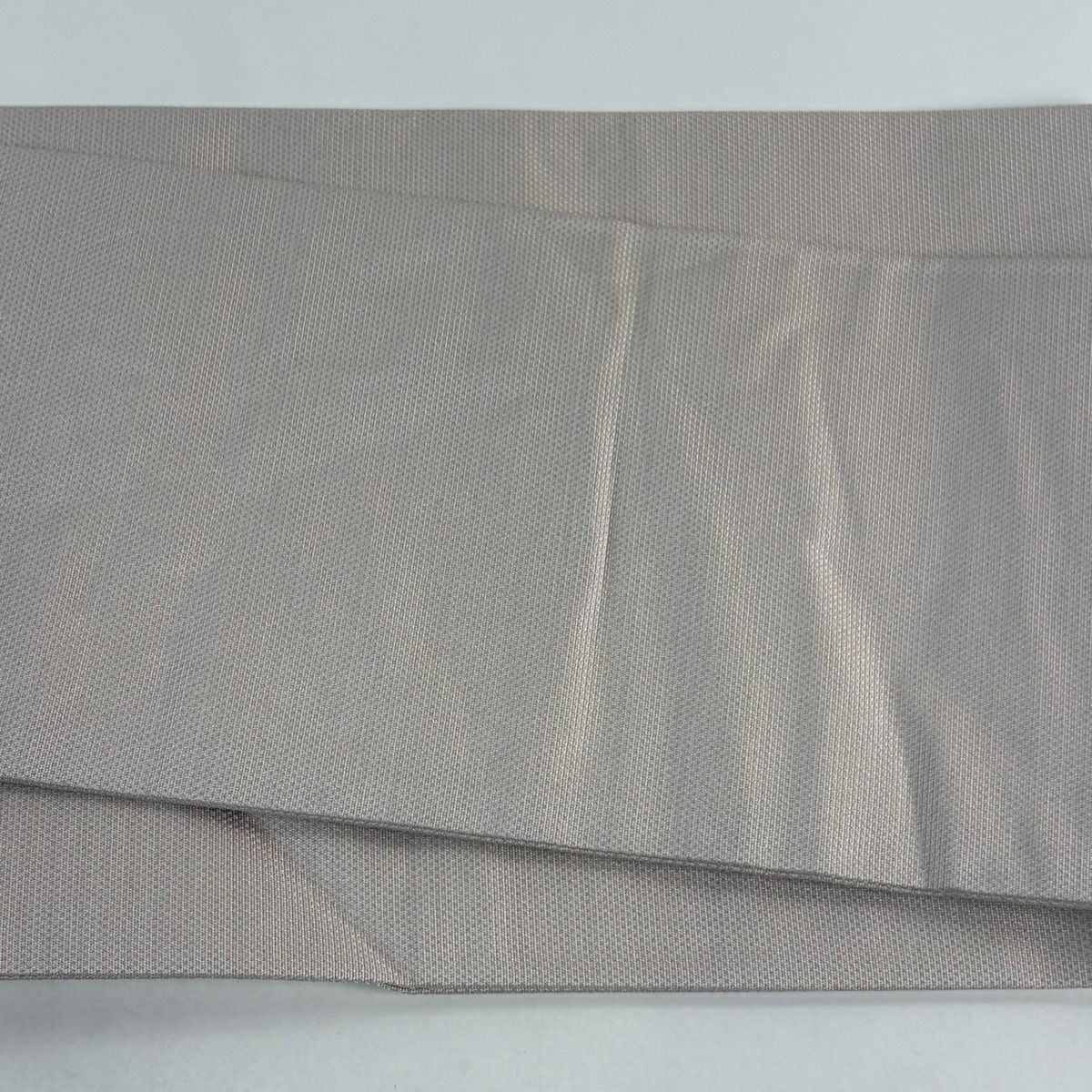 【美品】名古屋帶 優品級 兔子 圓文 灰櫻 純蠶絲