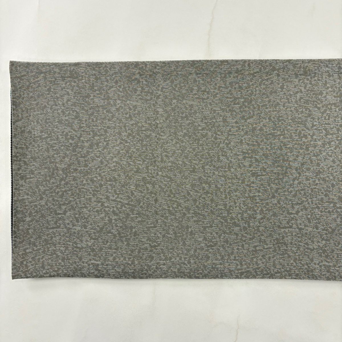 【美品】 袋帶 秀品級 縞 幾何學圖案 漸層 青紫 全通 純蠶絲