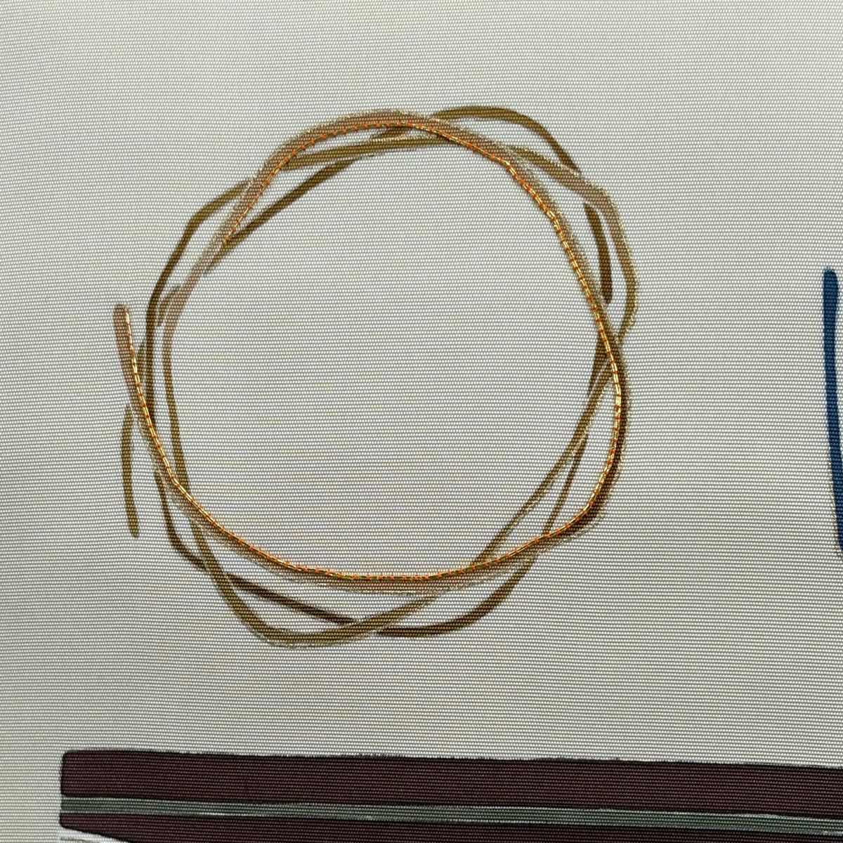 名古屋帶 優品級 圓文 條紋 金絲 金銀彩 奶油色 純蠶絲
